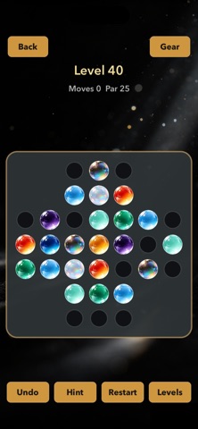 Crystal Pegs iPhone screenshot
