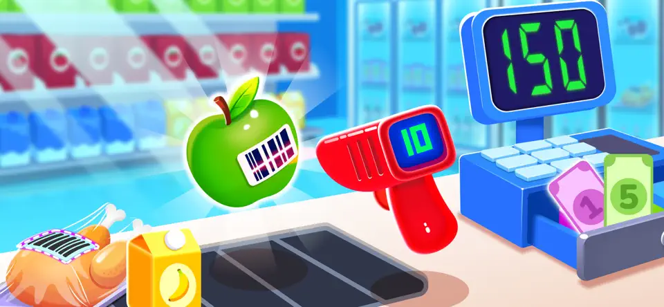 Capture d'écran de Supermarché - Jeux Enfant 2-5 sur iPhone 2