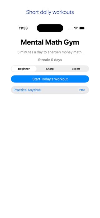 Mental Math Gym Screenshot 3 of 5