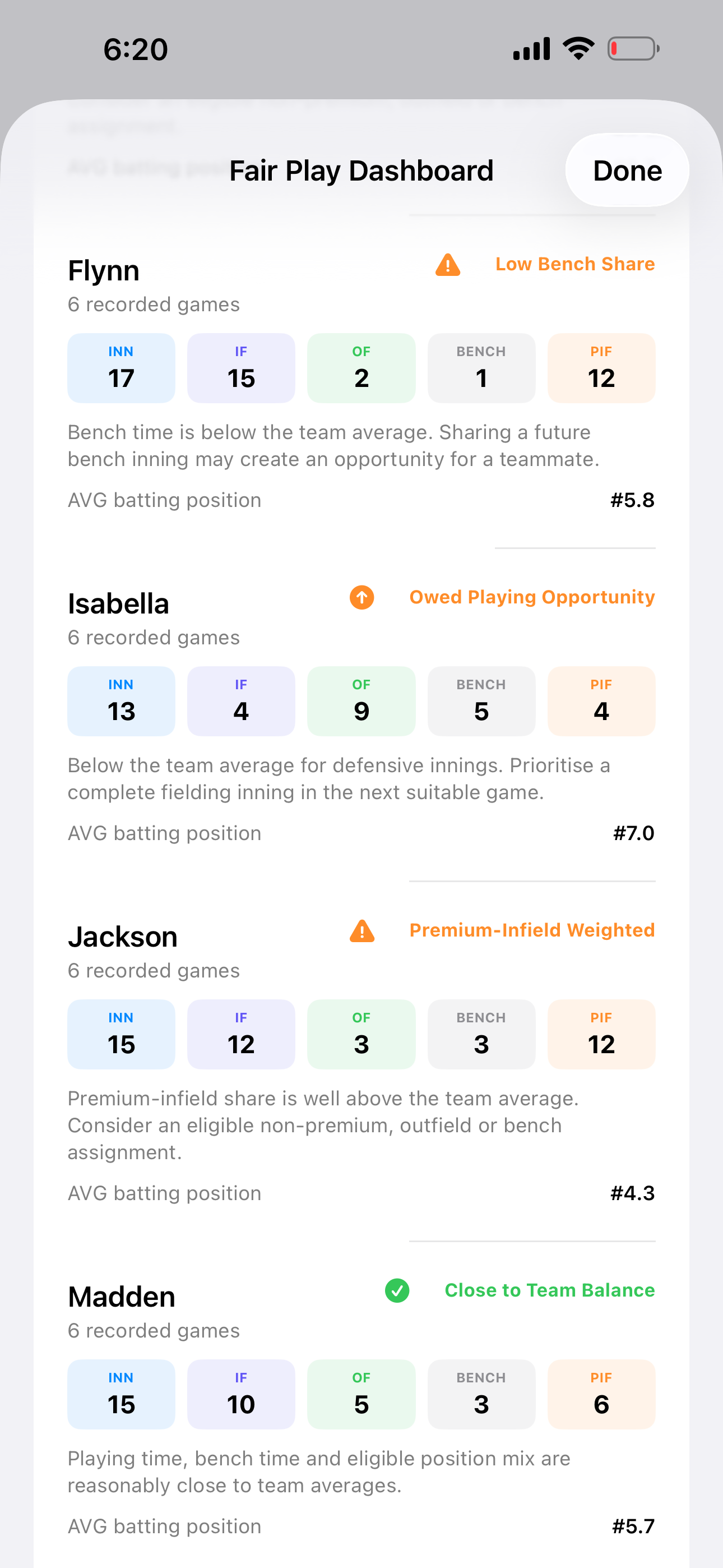 Baseball Coach Assistant screenshot 3