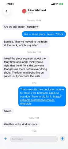 Jabba XMPP screenshot 5