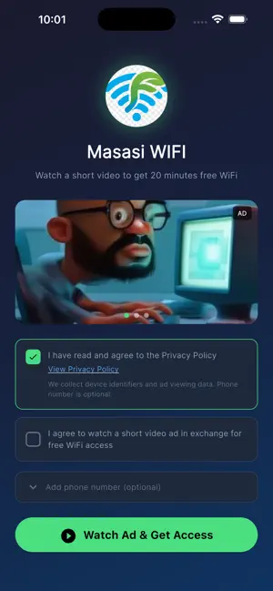 Masasi WiFi Access screenshot 3