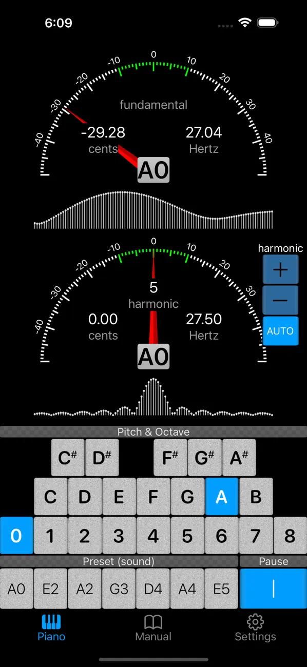 Screenshot #3 pour Piano Doctor - A Piano Tuner