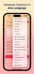 Captio - Caption Generator AI screenshot #3 for iPhone