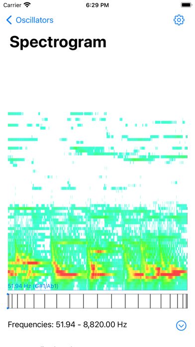 Oscillators Screenshot