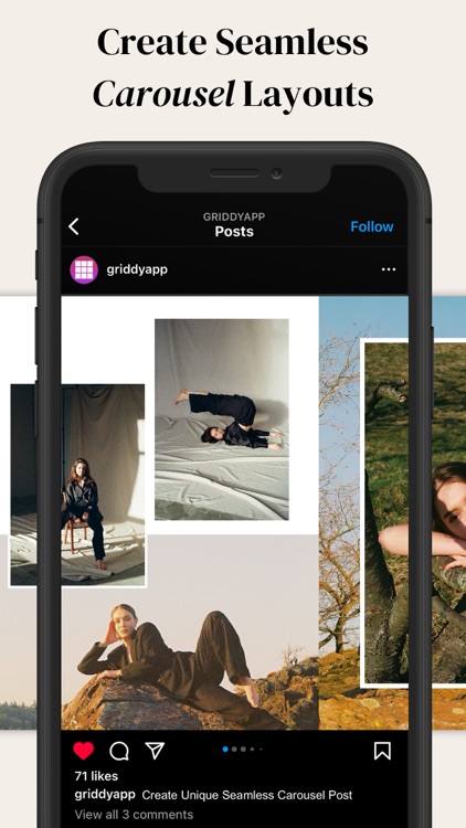 Griddy: Split Grid Photos Feed