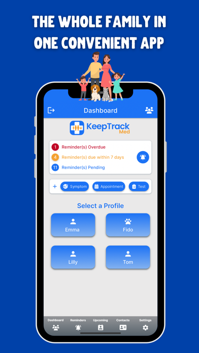 Health Record - KeepTrackMed Screenshot