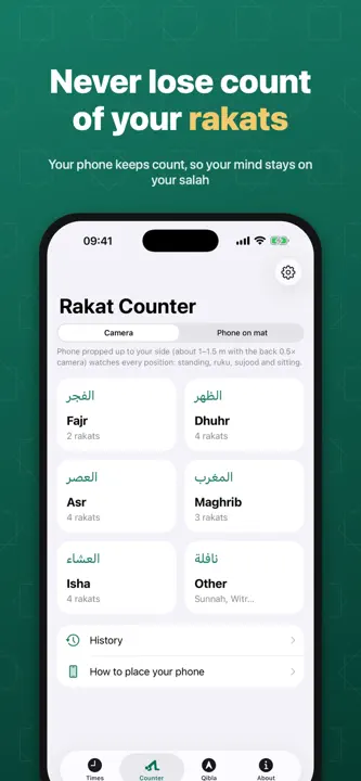 Mihrabi: Prayer, Rakat & Qibla screenshot 2