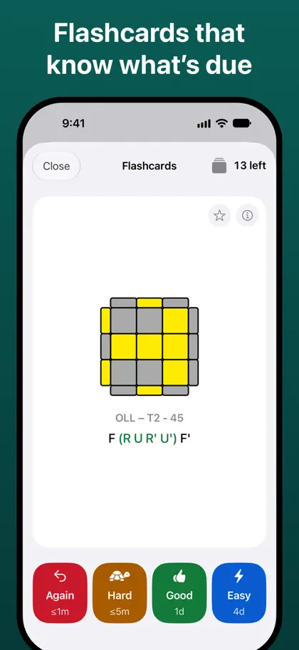Captura 3 de 6 de Cube CFOP: F2L, OLL & PLL