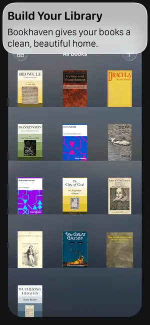 Bookhaven - PDF EPUB Reader screenshot 1