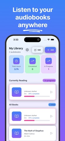 Audiobook Player Offline Books screenshot