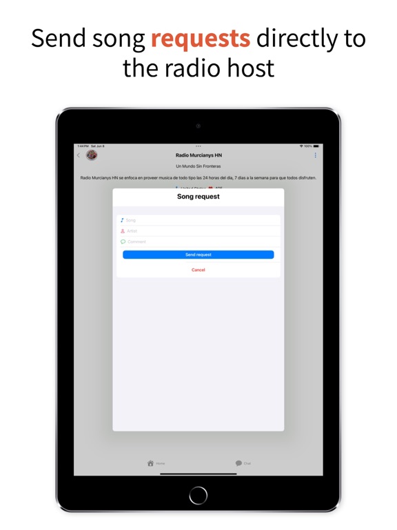 ChatMurcianys iPad screenshot 3 - Social Networking app