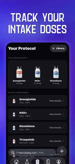 Dosely - Peptide GLP-1 Tracker screenshot 3