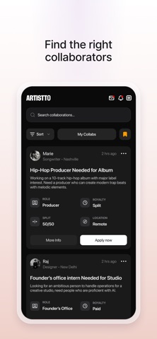Artistto: The Creative Network Screenshot 6 of 8