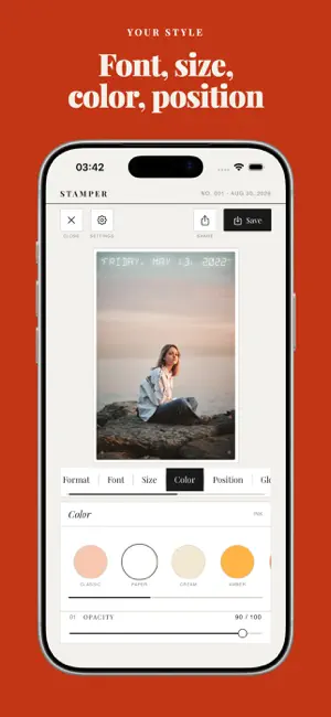 Timestamp Photo Stamper screenshot 2