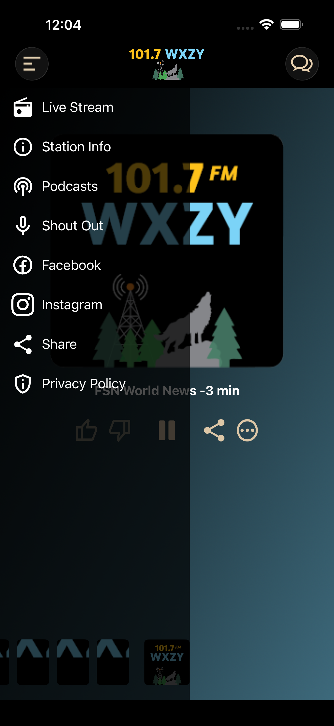 WXZY 101.7 - Kane Area Radio screenshot 3