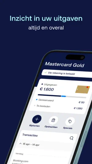 ICS Gold Creditcard screenshot 1