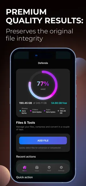 Defenda App: Secure Files screenshot 3