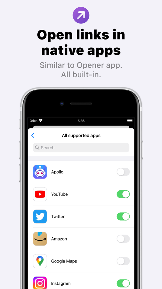 #5. Orion Browser by Kagi (iOS) 来自: Kagi Inc.