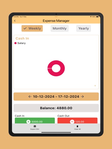 App screenshot