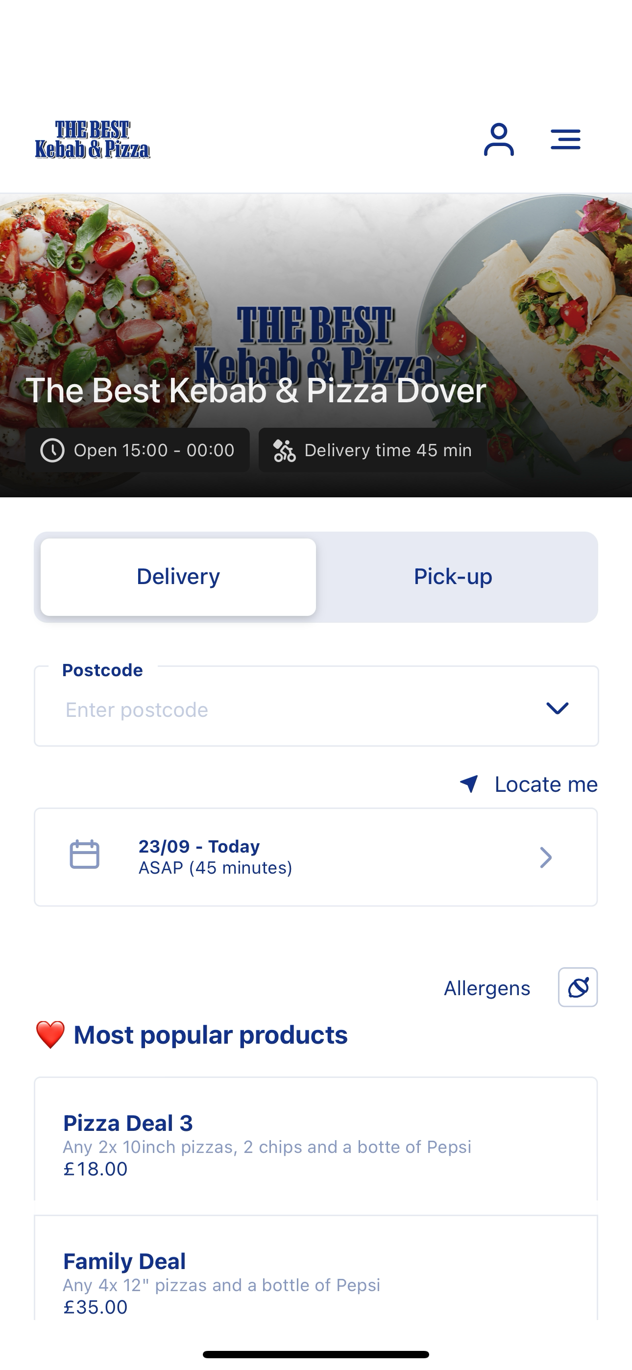 The Best Kebab & Pizza Dover