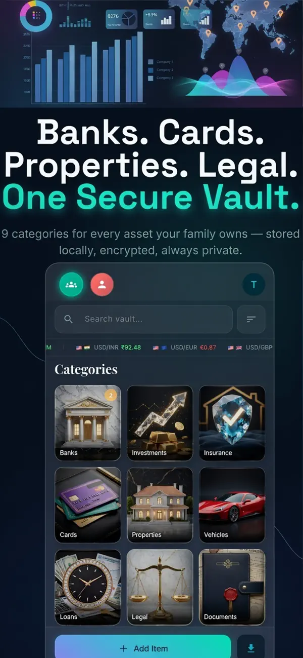 My Family Vault Screenshot 2