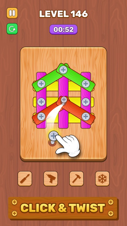 ScrewBrain - Screw Puzzle screenshot-4