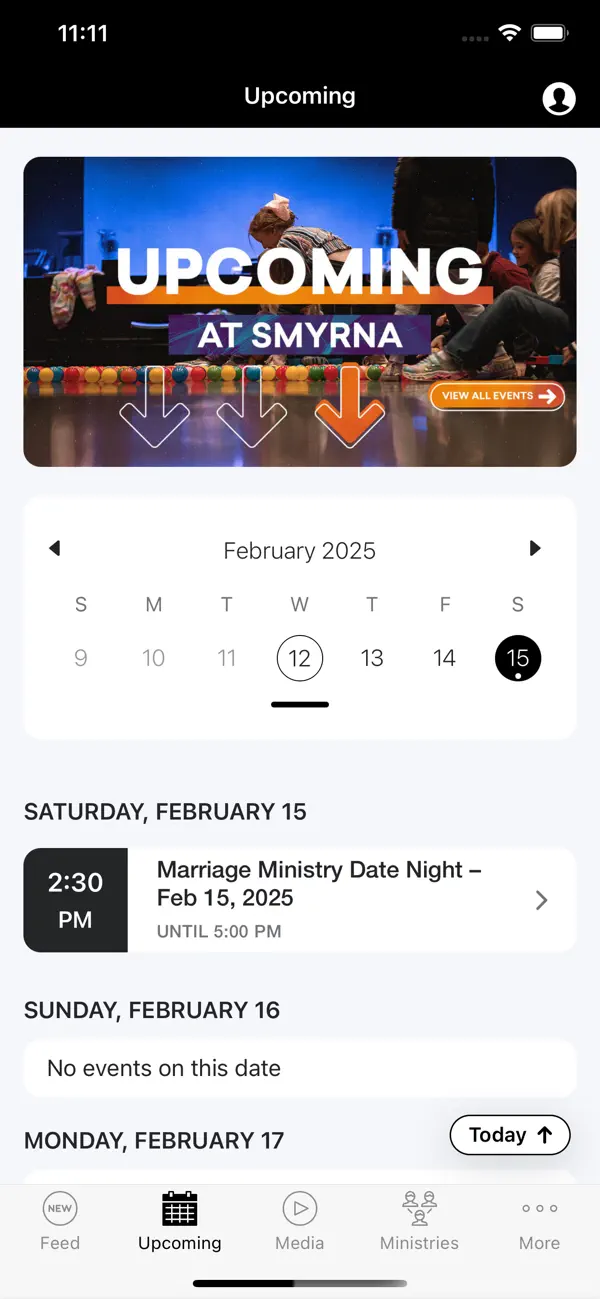 Screenshot #1 pour LifePoint Church — Live Sent