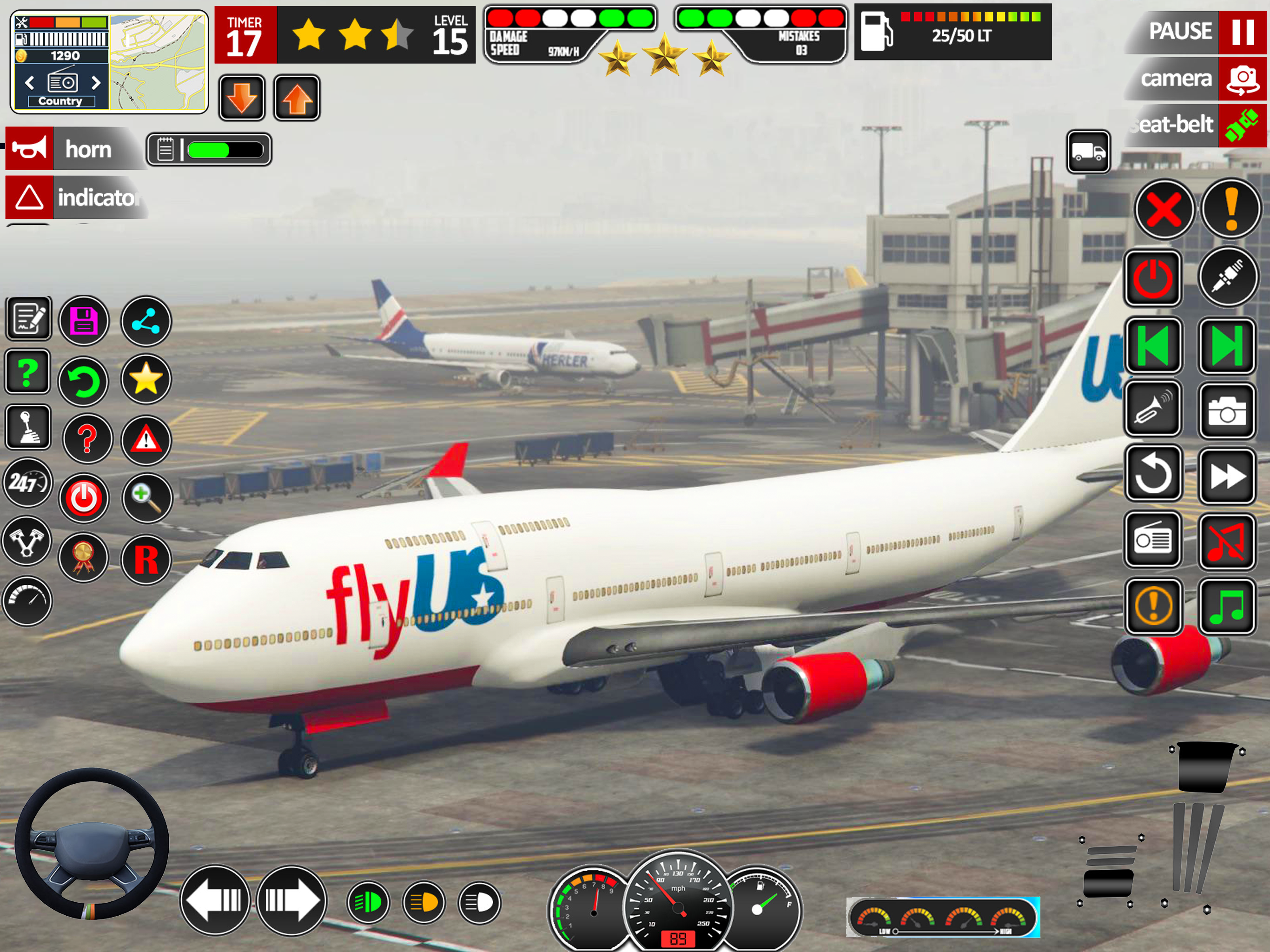 Airplane Flight 3D: Pilot Game screenshot 13