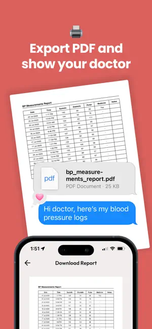 Blood Pressure Monitor : BPLog screenshot 4