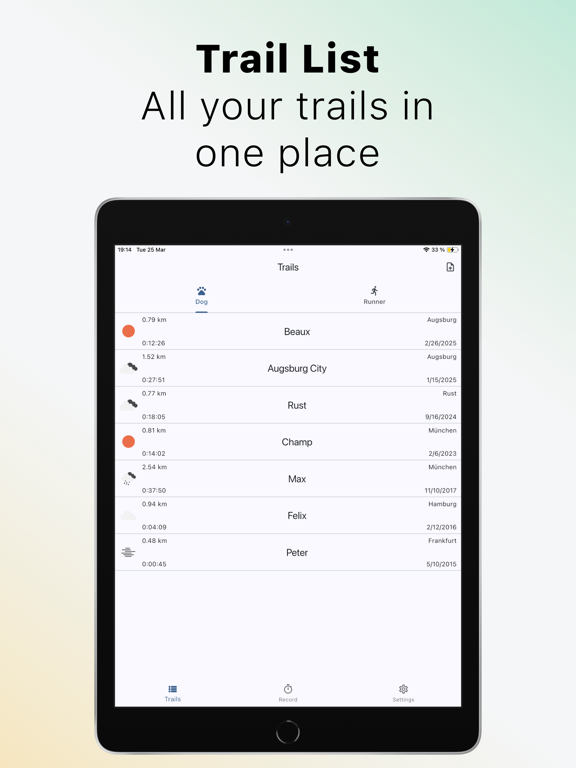 Screenshot #6 pour The Mantrailing App