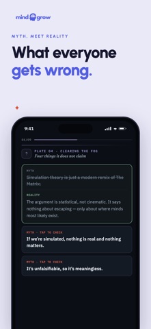 Mindgrow: Daily Knowledge screenshot