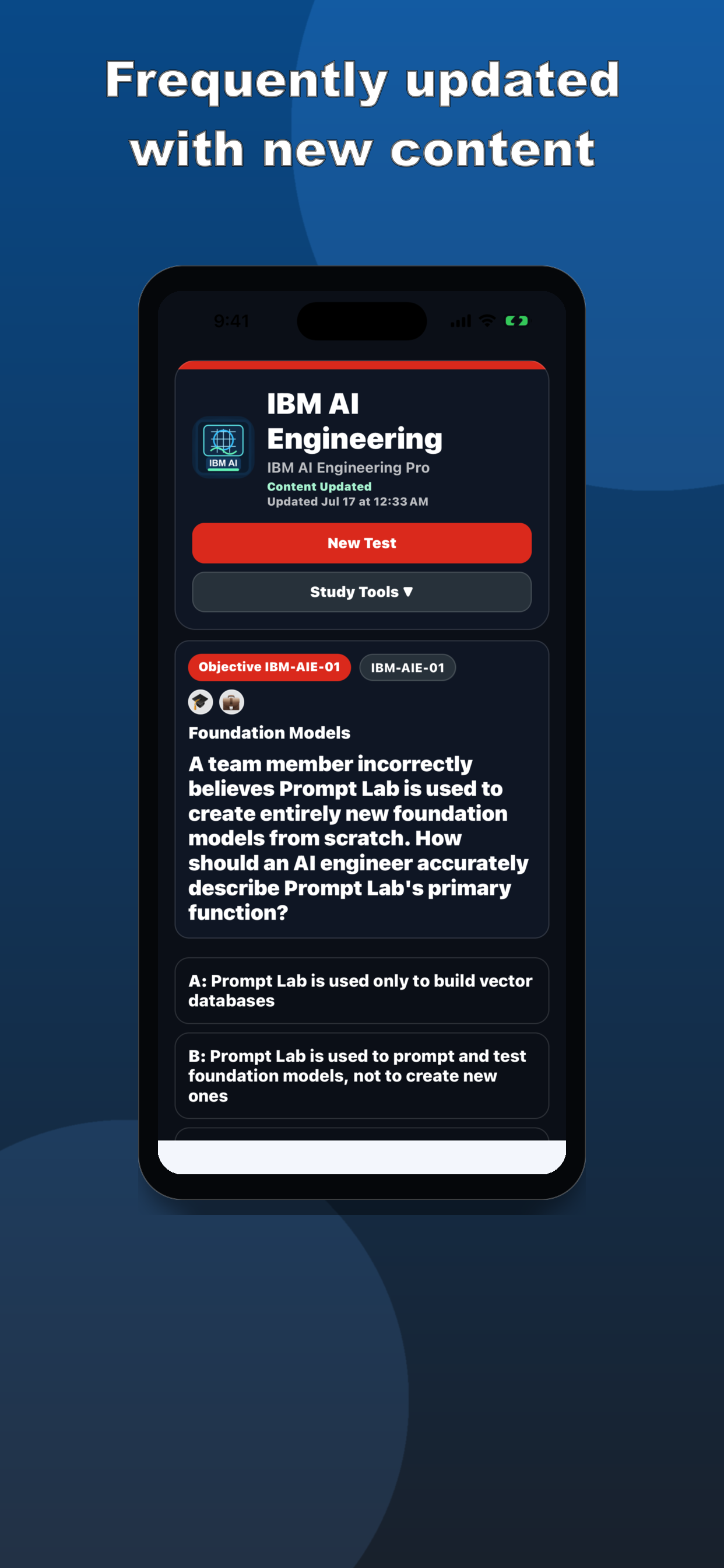 IBM AI Practice Test screenshot 8