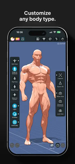 Charactool: Customizable Poser screenshot 1