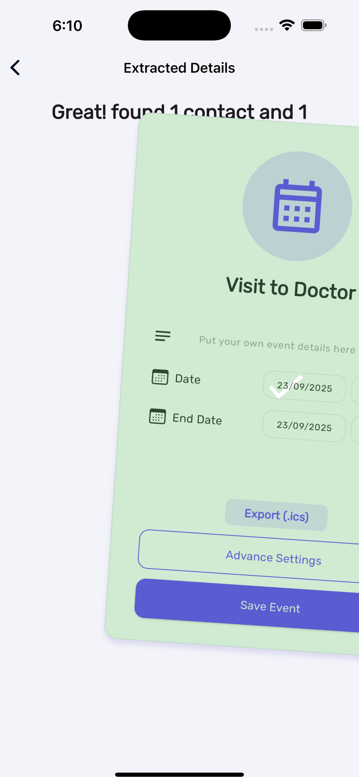 Business Card AI Scanner