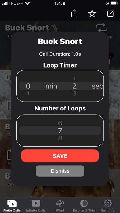 Deer Calls for Whitetail App iPhone screenshot 2 - Sports app