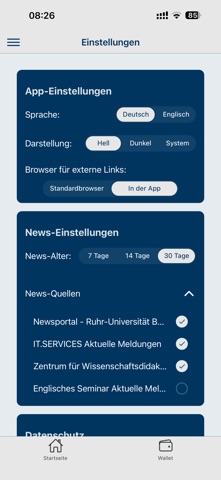 RUB mobile screenshot