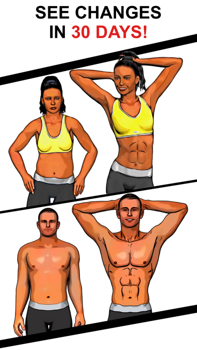 30 day Fitness Coach at home Screenshot