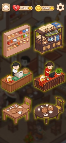 Dimsum sort - Cooking Game iPhone screenshot