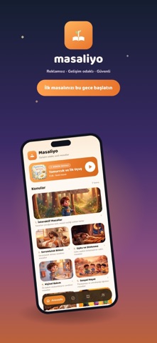 Masaliyo: Sesli Masal Dinleme iPhone screenshot 7