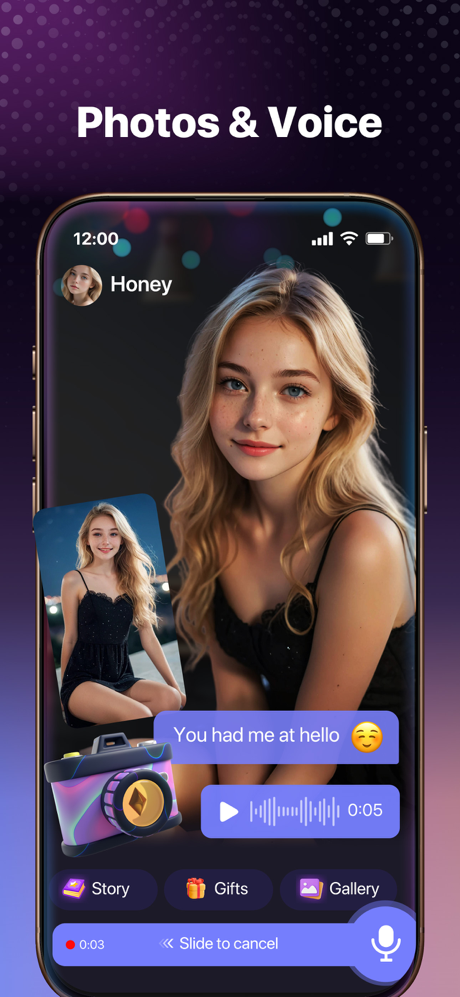 Honey AI - Fantasy AI Chat screenshot 2
