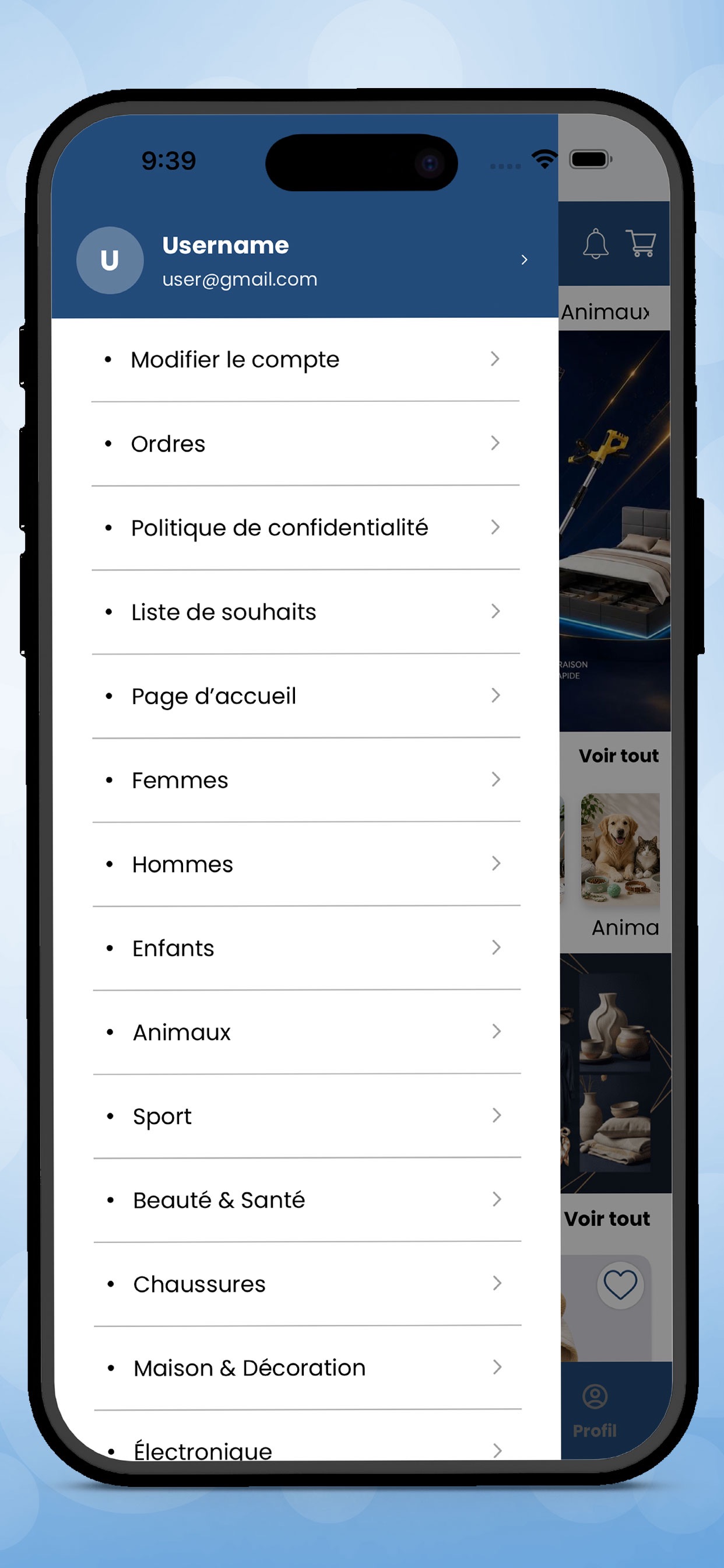 Screenshot 1 of BMC Shop – Shopping en ligne