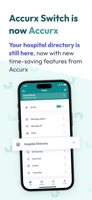 Accurx screenshot 1 of 5