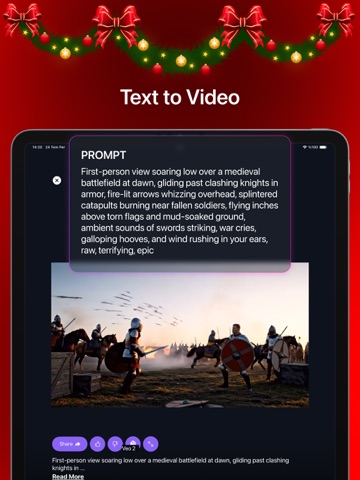 Spice: AI Video Maker & More iPad screenshot