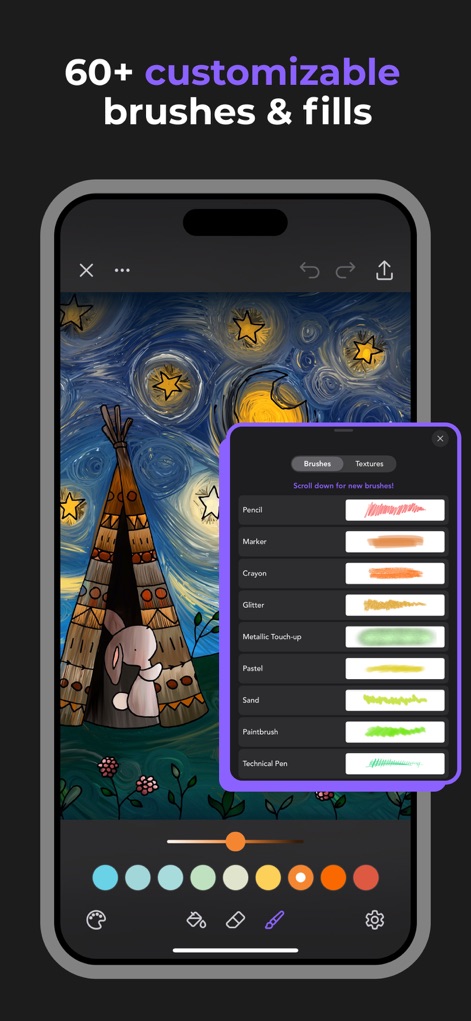 Adult Coloring Book - Pigment - Brush Toolkit Explored