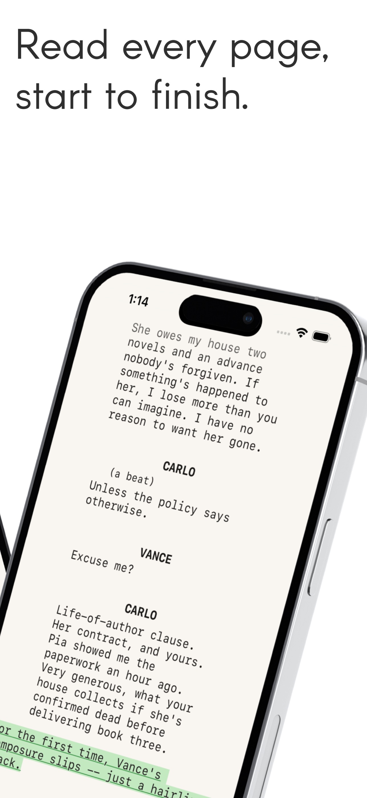 Screenshot 2 of monoscript