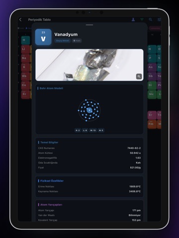 ChemiCore iPad screenshot