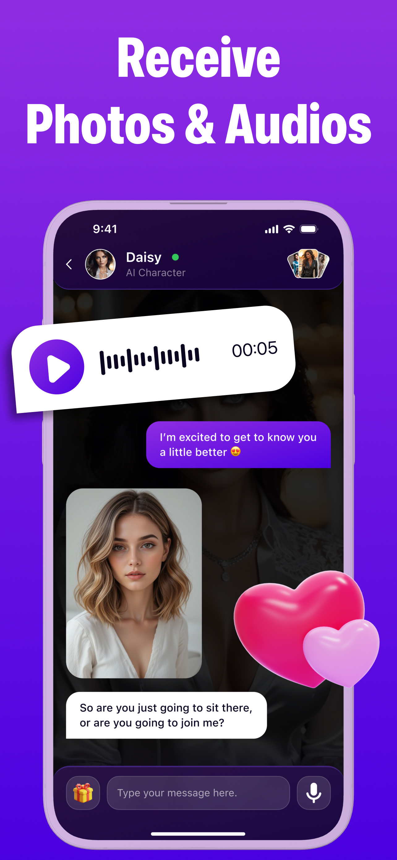 Mua AI Girlfriend: Desire Chat screenshot 3