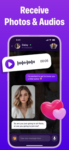 Mua AI Girlfriend: Desire Chat iPhone screenshot