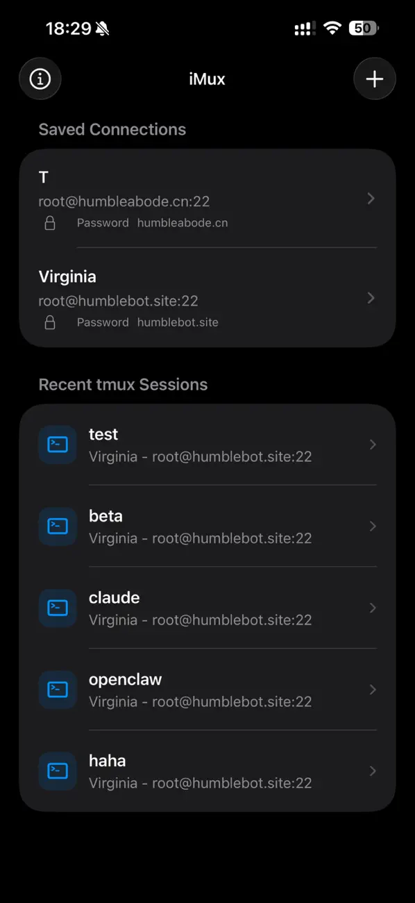 Screenshot #1 pour imux